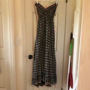 New never worn Free People Halter Maxi